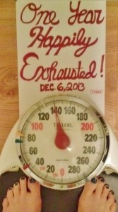 Ta-Da!!  In case you were wondering - this is what it looks like when you let your little girl pick your pedicure color ;-)