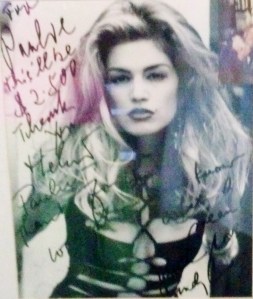 Hanging on the wall on location in Miami.